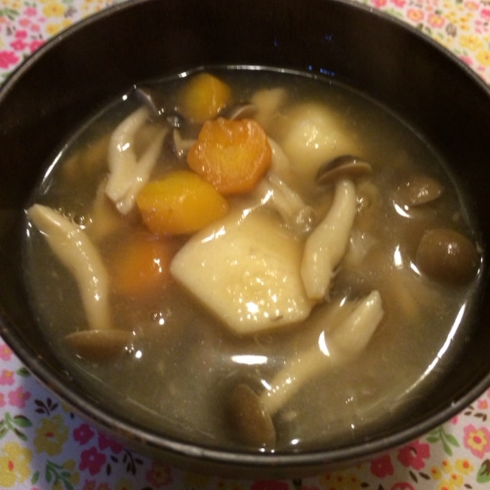 ビッグダディの郷土料理!岩手久慈のまめぶ汁★